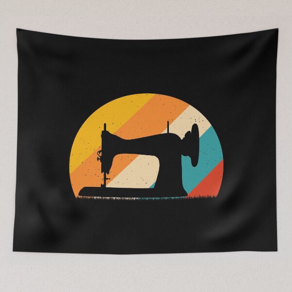 Item preview, Vintage Retro Sewing Machine lover – Quilt Sew Seamstress  designed and sold by Dapper-Art.