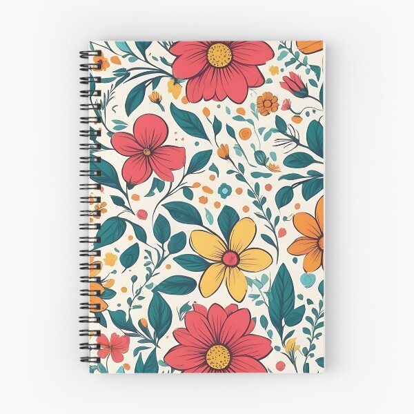 Item preview, distinguished floral pattern of pink, yellow, orange tones designed and sold by JesusSwitch.