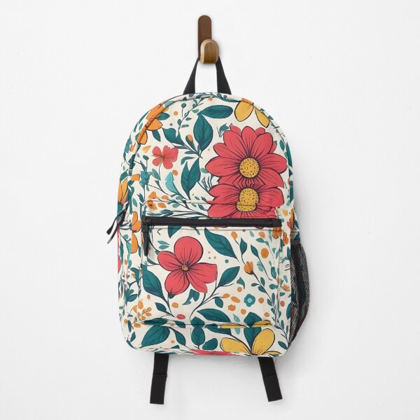 Item preview, distinguished floral pattern of pink, yellow, orange tones designed and sold by JesusSwitch.