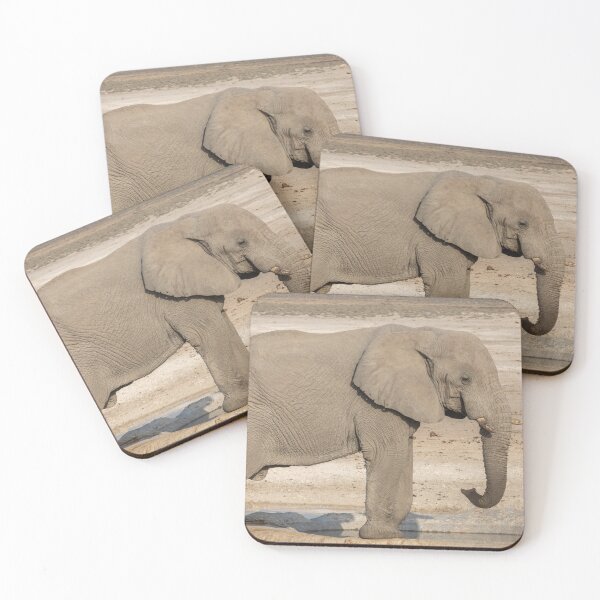 Item preview, Namibia. Etosha National Park. Elephant at the Waterhole.  designed and sold by vadim19.