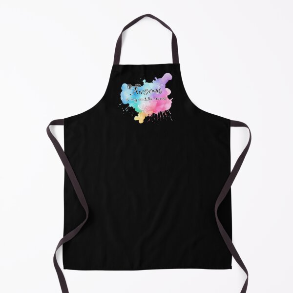 Item preview, Awsome is my middle name designed and sold by UnCoverDesign.