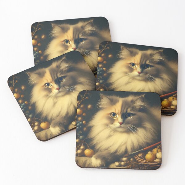 Item preview, Majestic Whisker Portrait designed and sold by BastKittyStore.