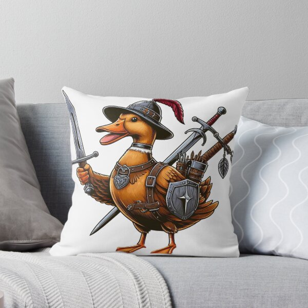 Item preview, warrior duck  designed and sold by Greydate.