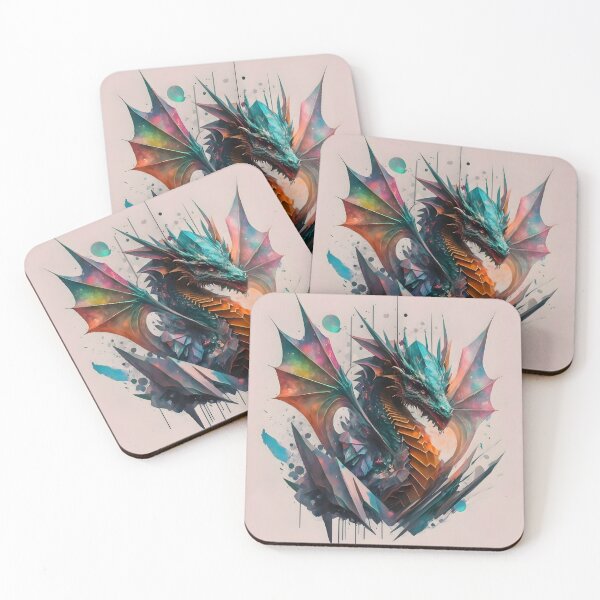 Item preview, Ethereal Prism Guardian: Abstract Dragon designed and sold by DragonRealms.