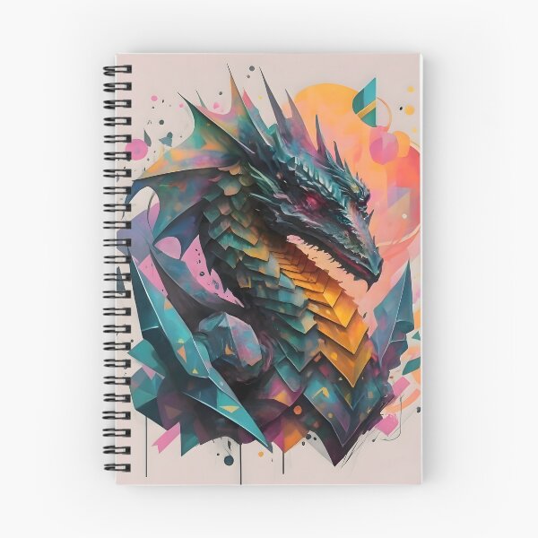 Item preview, Geometric Dragon Elegance designed and sold by DragonRealms.