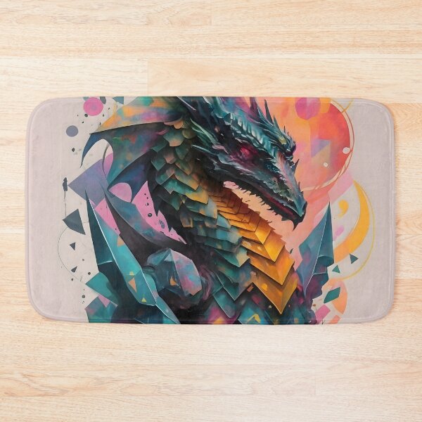 Item preview, Geometric Dragon Elegance designed and sold by DragonRealms.