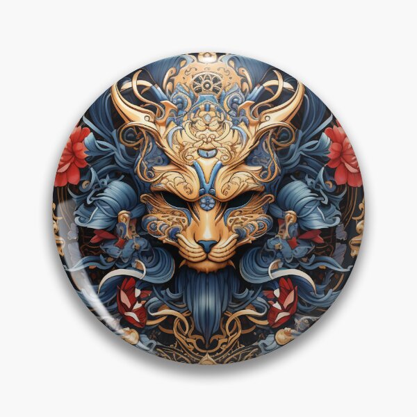 Item preview, Samurai Crest Symphony designed and sold by Obsidian Ink by Wilshire.