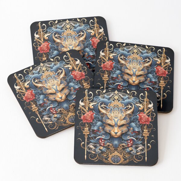 Item preview,  Samurai Crest Symphony  designed and sold by Obsidian Ink by Wilshire.