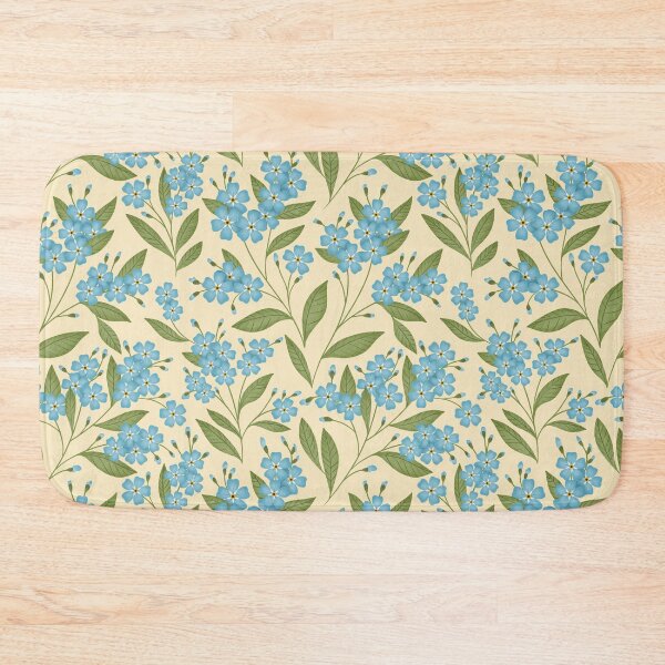 Item preview, Forget me not floral pattern designed and sold by meghanmarie.