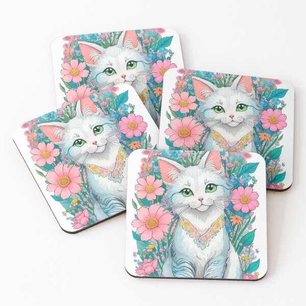 Item preview, Paster Color Cat Art designed and sold by CondorDesigns.