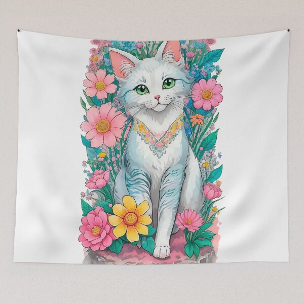 Item preview, Paster Color Cat Art designed and sold by CondorDesigns.