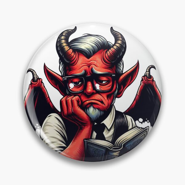 Item preview, Satan - the underappreciated educator #2 designed and sold by AiartIreland.