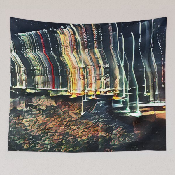Item preview, Abstract Light Pillars designed and sold by Image-Prints.