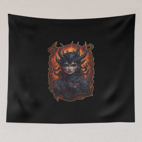 Item preview, My  Inner Demons - Dark and Powerful Art designed and sold by tasmin-shop.