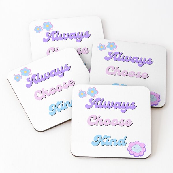 Item preview, Always Choose Kind - Purple And Pink And Blue designed and sold by MadeByJadex.