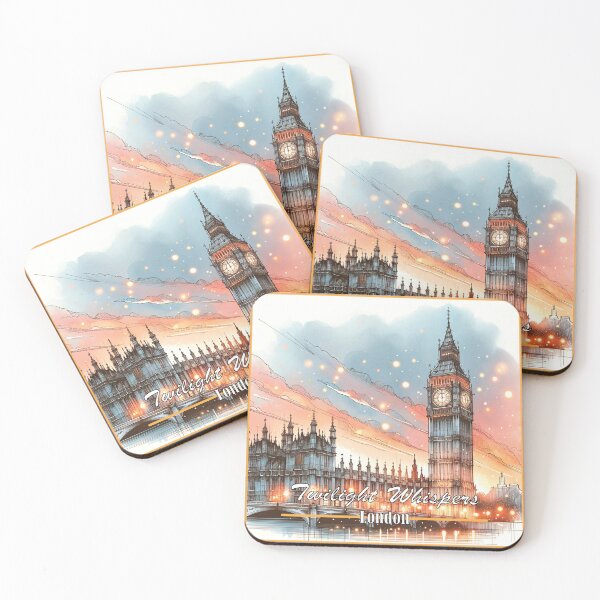 Item preview, Twilight Whispers Over Big Ben designed and sold by Era-of-Traveler.