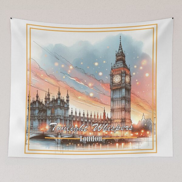 Item preview, Twilight Whispers Over Big Ben designed and sold by Era-of-Traveler.