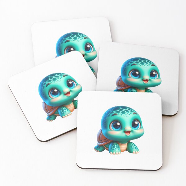 Item preview, Little smiling baby turtle designed and sold by susybetty.
