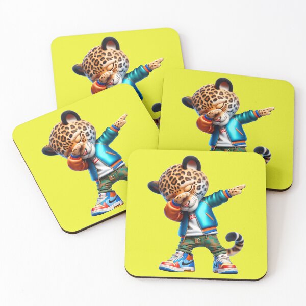 Item preview, Cute funny jaguar in DABBING pose dressed in modern clothes. designed and sold by Nathalymx.