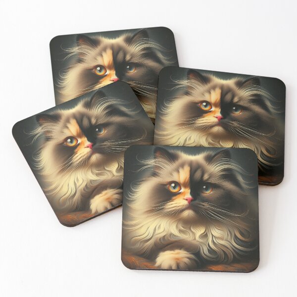 Item preview, Vermeer's Whiskered Tapestry designed and sold by BastKittyStore.