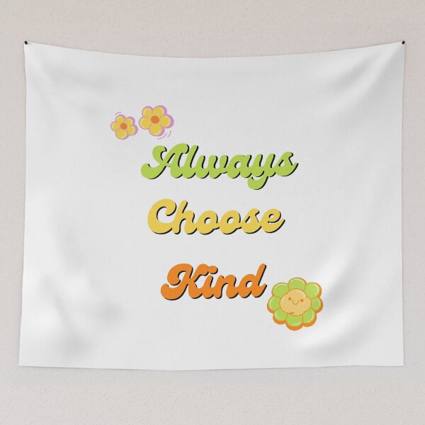 Item preview, Always Choose Kind - Green And Yellow And Orange designed and sold by MadeByJadex.