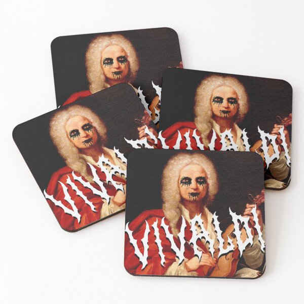 Item preview, Vivaldi: The Blood Red Priest designed and sold by MozartWasMetal.