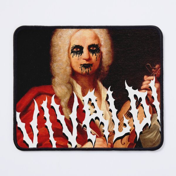 Item preview, Vivaldi: The Blood Red Priest designed and sold by MozartWasMetal.