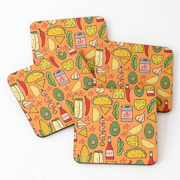Item preview, Mexican Taco Seamless Pattern  designed and sold by DesignsbySimons.
