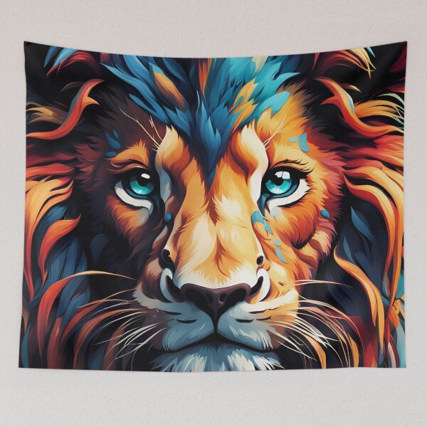 Item preview, Colorfull Lion designed and sold by Cascio311.