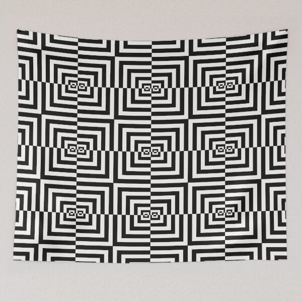 Item preview, Trendy Black and White Geometrics designed and sold by TheArtAlley.