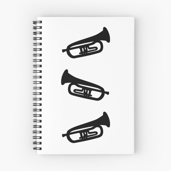 Item preview, Black and white trumpet designed and sold by Inspirationmotivation.