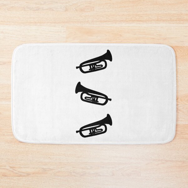 Item preview, Black and white trumpet designed and sold by Inspirationmotivation.