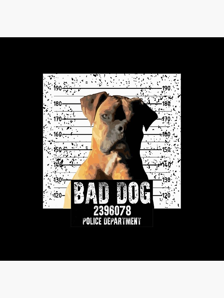 Boxer Mug Shot Tote