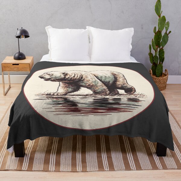 Item preview, Polar bear goes for a walk designed and sold by Wallisart.