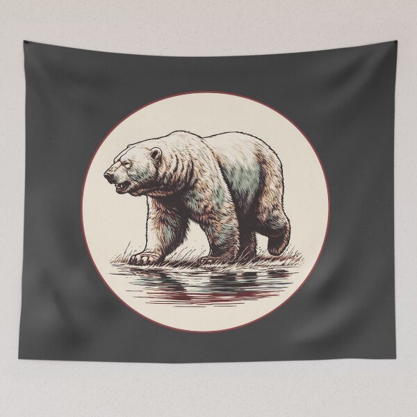 Item preview, Polar bear goes for a walk designed and sold by Wallisart.