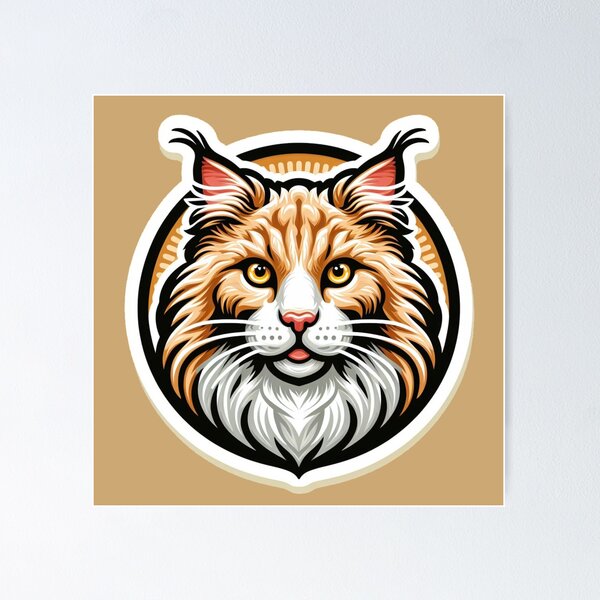 Item preview, Maine Coon designed and sold by SnoopKittysCats.