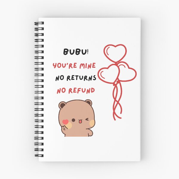 Item preview, Valentine’s Message from DuDu Bear to BuBu Panda designed and sold by Pandety.