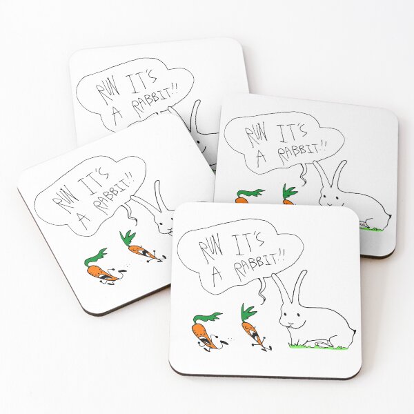 Item preview, Run its a rabbit!! designed and sold by littletinyspark.