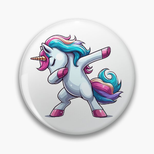 Item preview, Dabbing Unicorn in Enchanted Colors designed and sold by Designowner.
