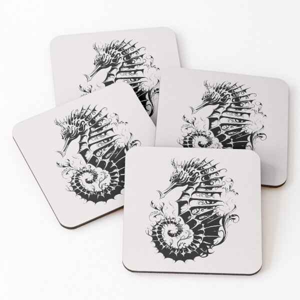Item preview, Peaceful Sea Horse Floating in Harmony designed and sold by AnalajiaDesigns.