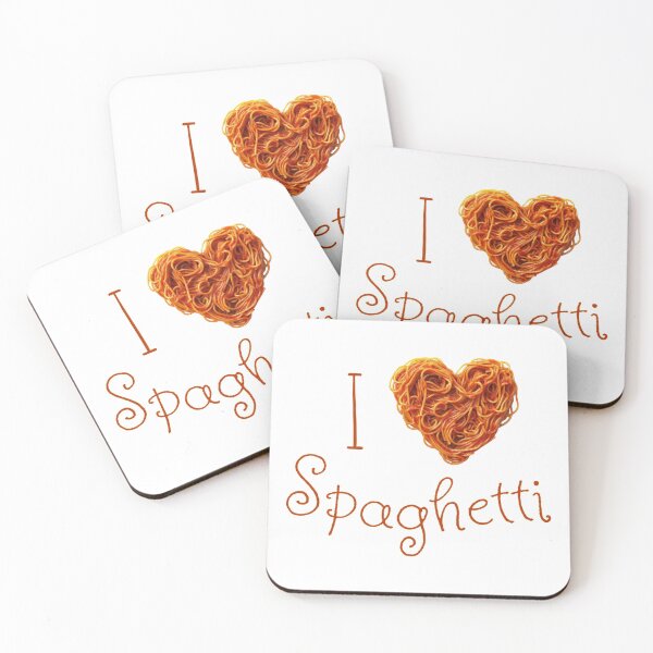Item preview, I Love Spaghetti designed and sold by DigitalToast.