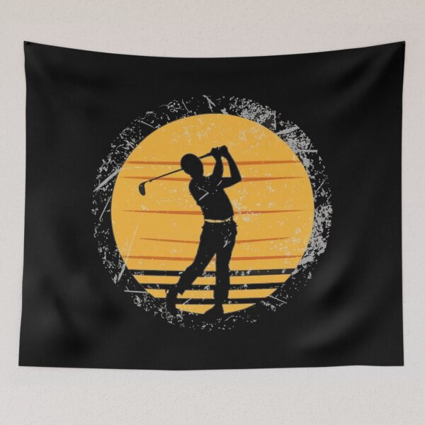 Aperçu de l'œuvre Le golfeur joue au golf créée et vendue par COOL CAP.