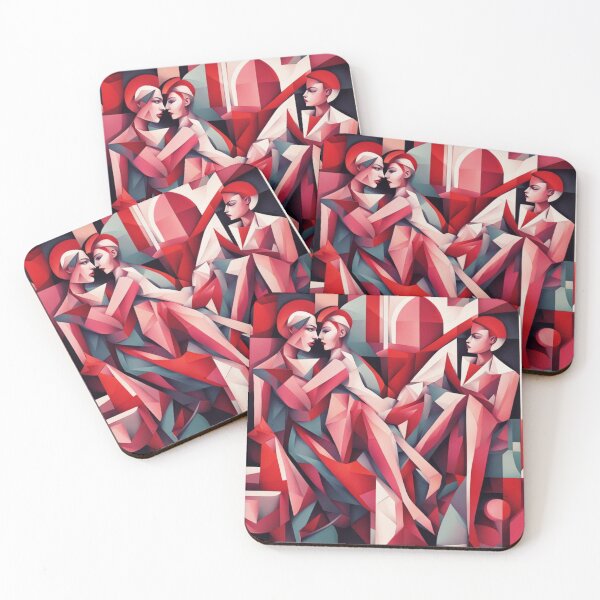 Item preview, Valentine romance in red designed and sold by seahorse crossing.