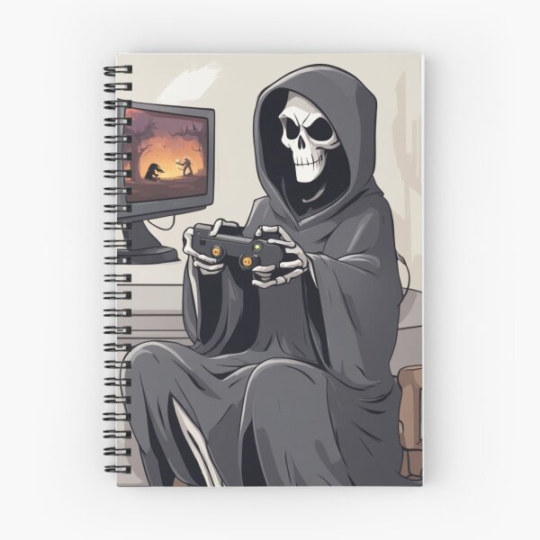 Item preview, Grim Reaper Gamer Guy designed and sold by CailaStyle.