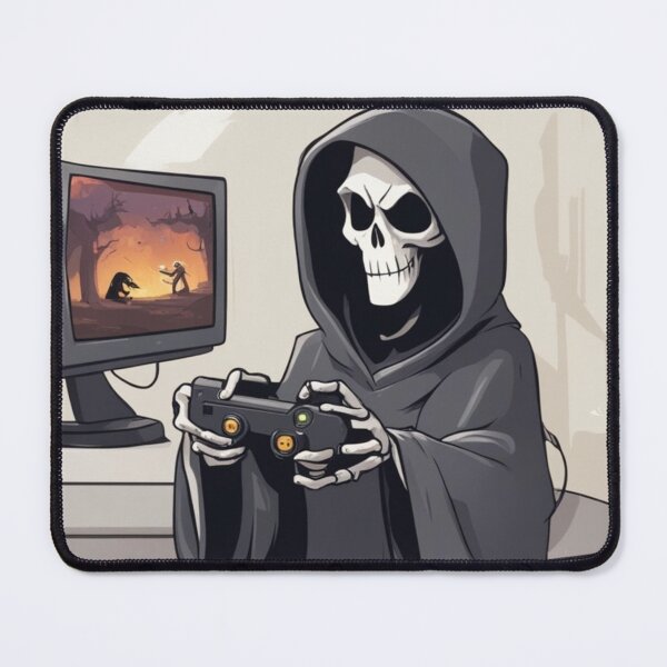 Item preview, Grim Reaper Gamer Guy designed and sold by CailaStyle.