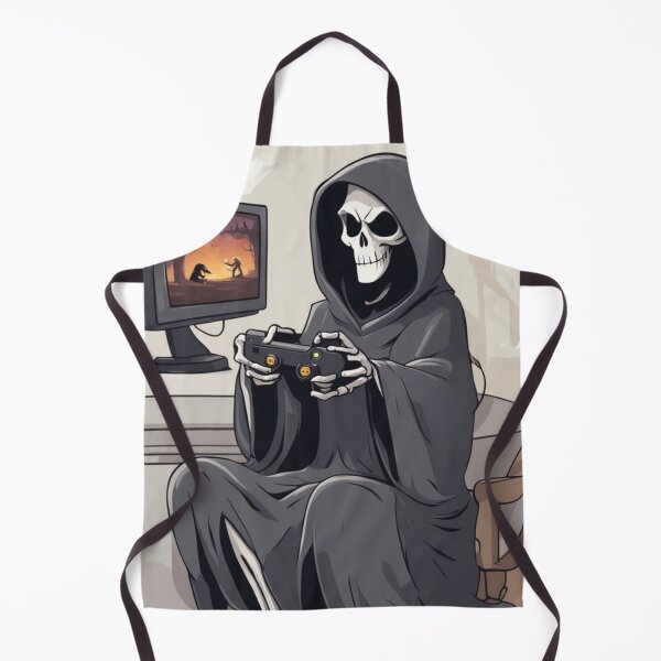 Item preview, Grim Reaper Gamer Guy designed and sold by CailaStyle.