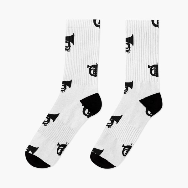 Item preview, Black and white trumpet designed and sold by Inspirationmotivation.