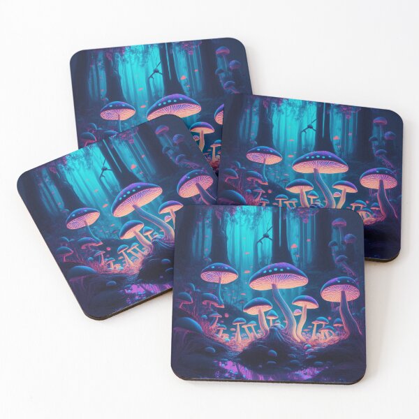 Item preview, Mushroom City in Enchanted Forest designed and sold by AnalajiaDesigns.