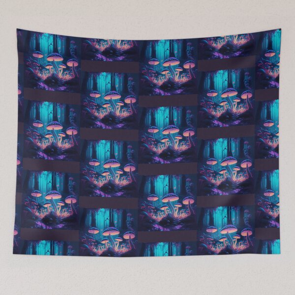 Item preview, Mushroom City in Enchanted Forest designed and sold by AnalajiaDesigns.