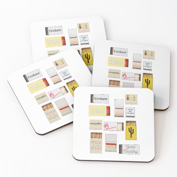 Item preview, Western Matchbook  designed and sold by HappilyEnzo.